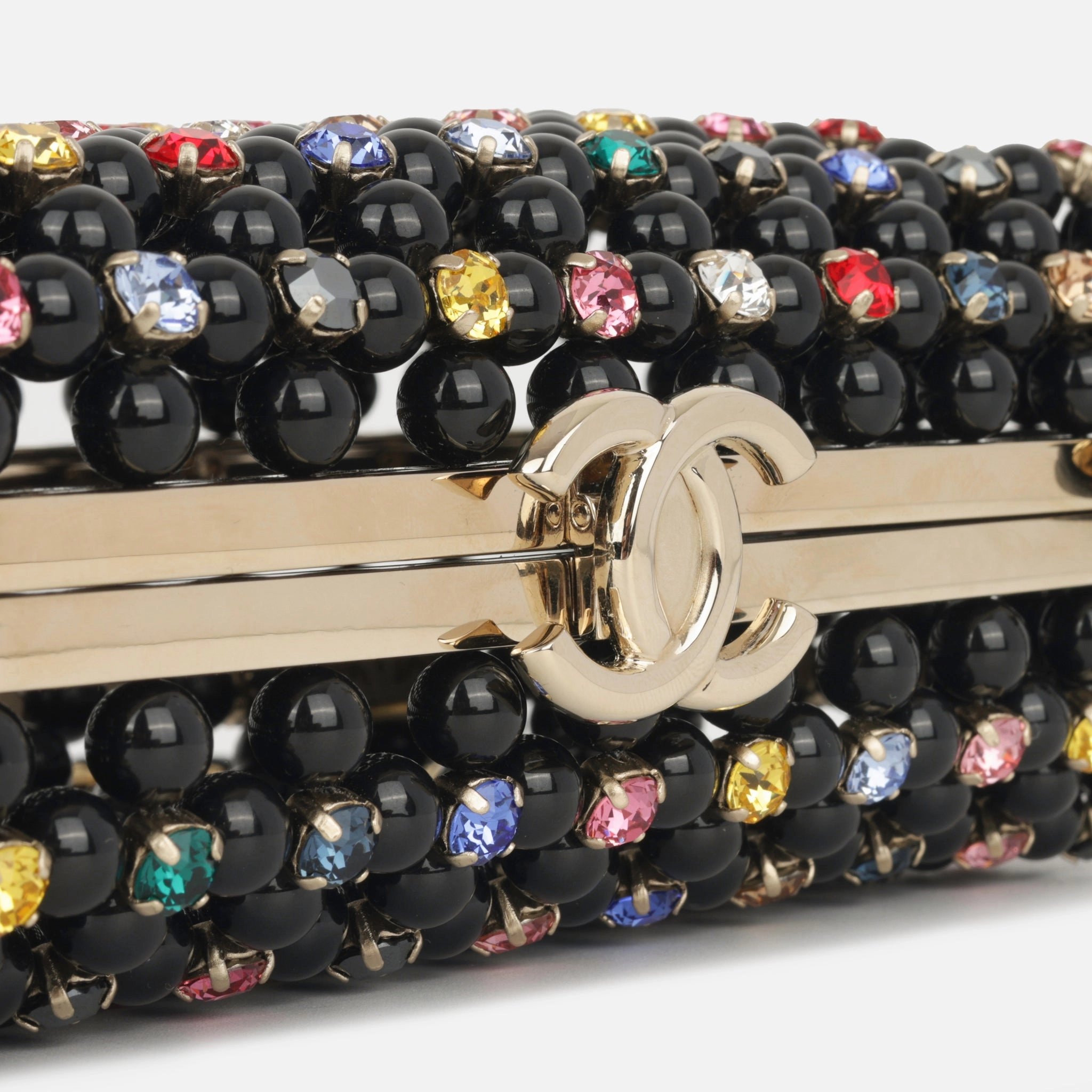 Chanel Cruise 23 Glass Pearls Evening Bag