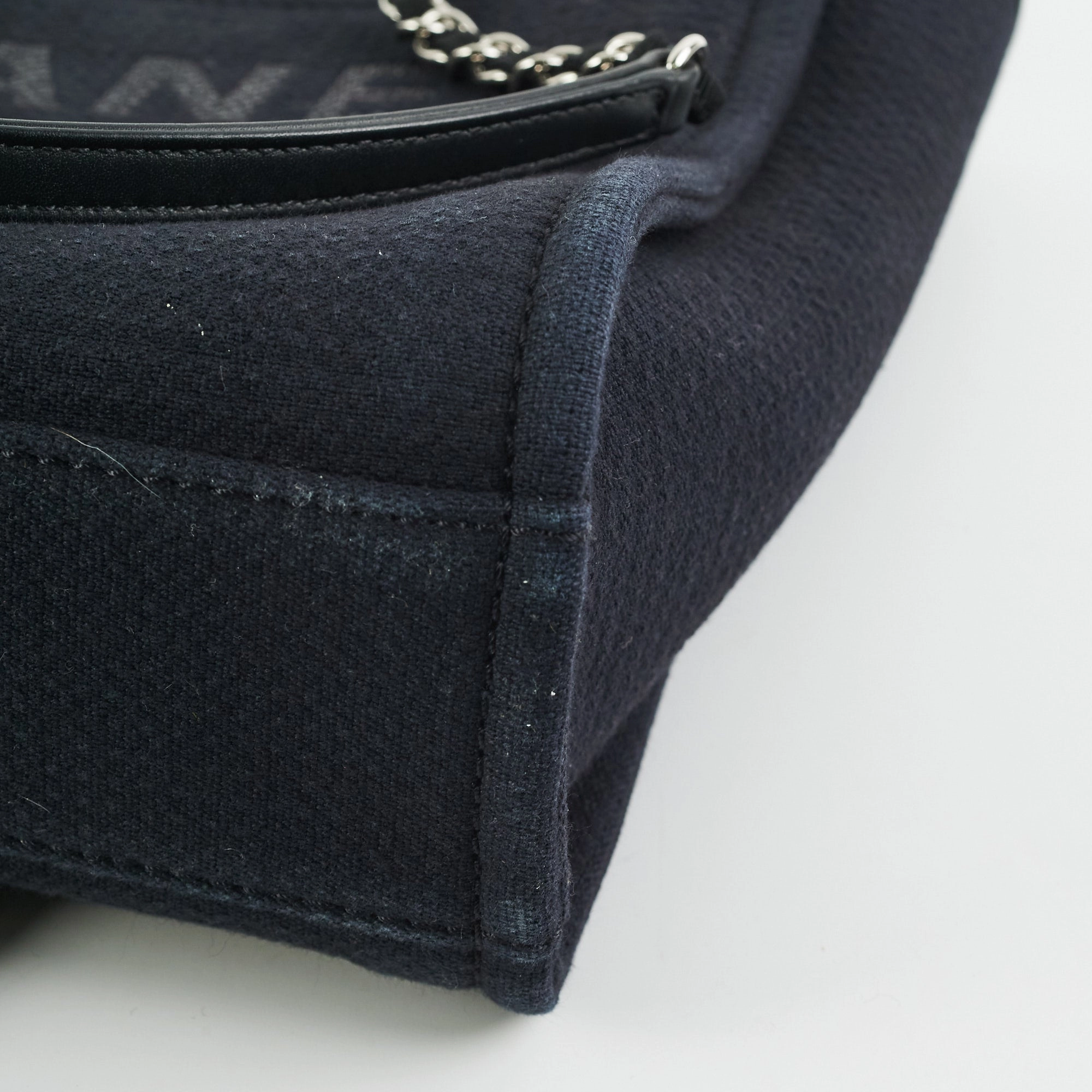 Chanel Deauville Mini Navy (Microchipped)