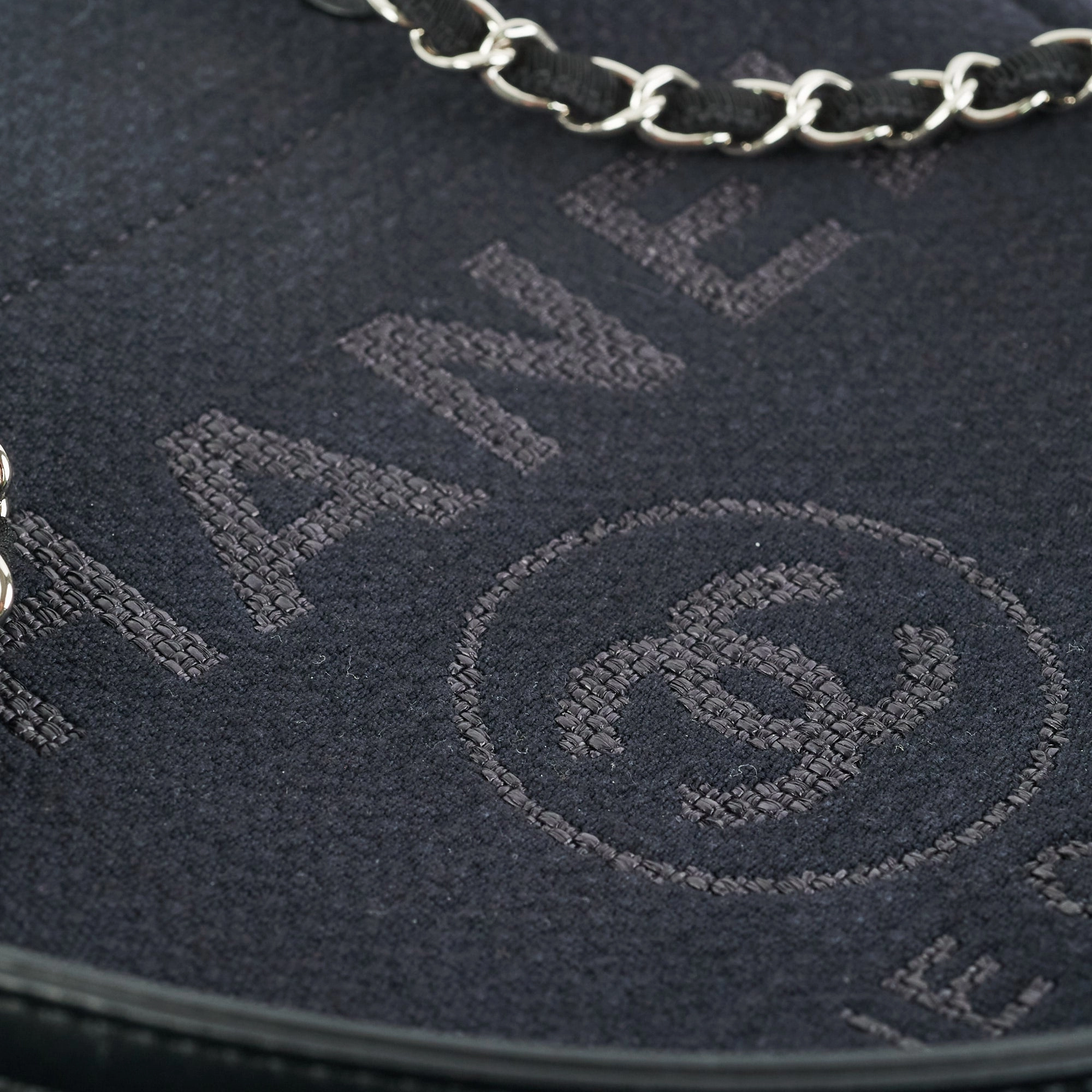 Chanel Deauville Mini Navy (Microchipped)