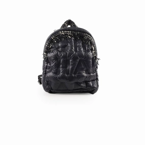 Chanel Doudonne Nylon/Tweed Backpack Black 26 Series