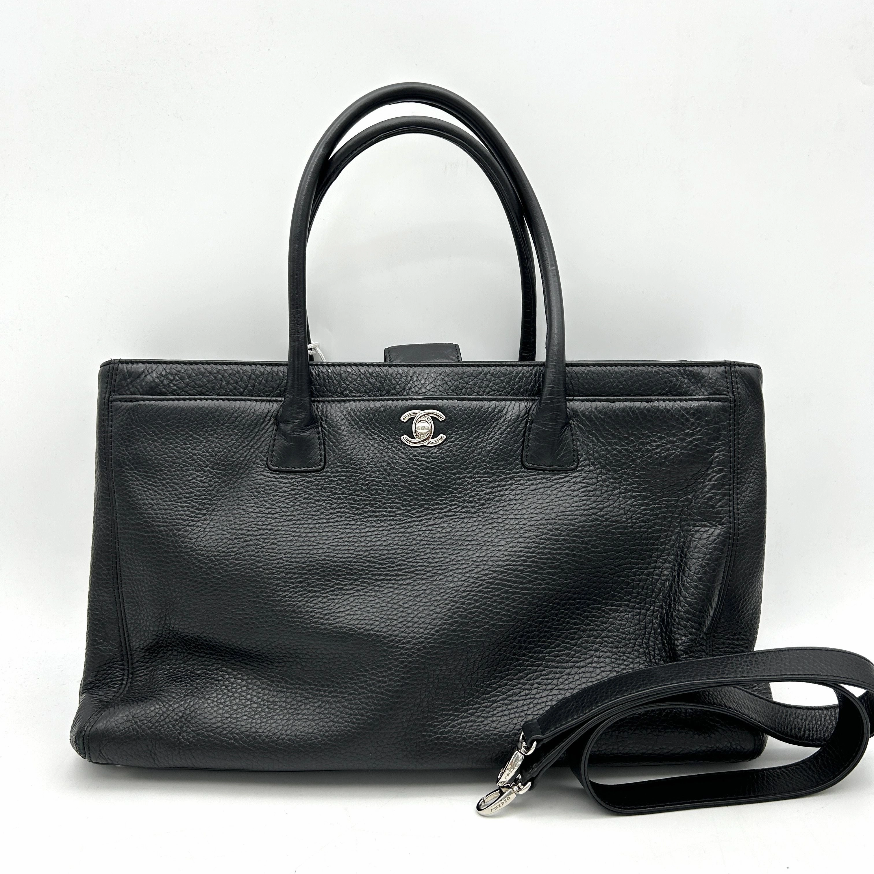 Chanel Executive Cerf Tote - Black Totes, Handbags LA23342