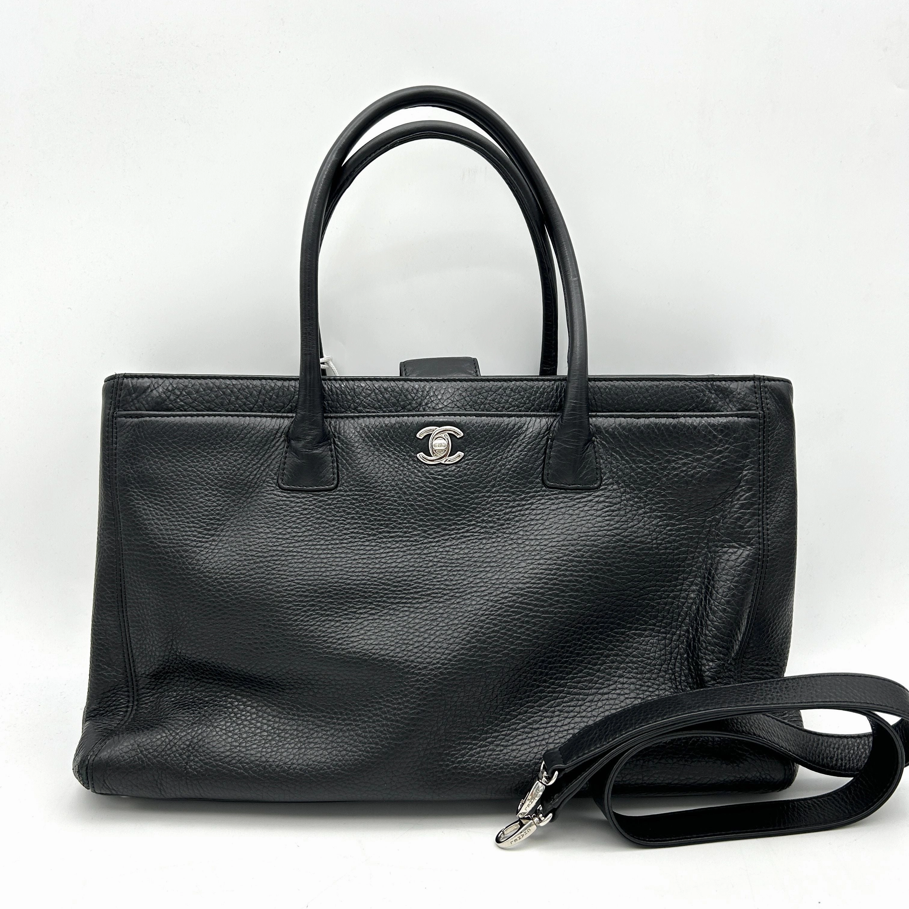 Chanel Executive Cerf Tote - Black Totes, Handbags LA23342