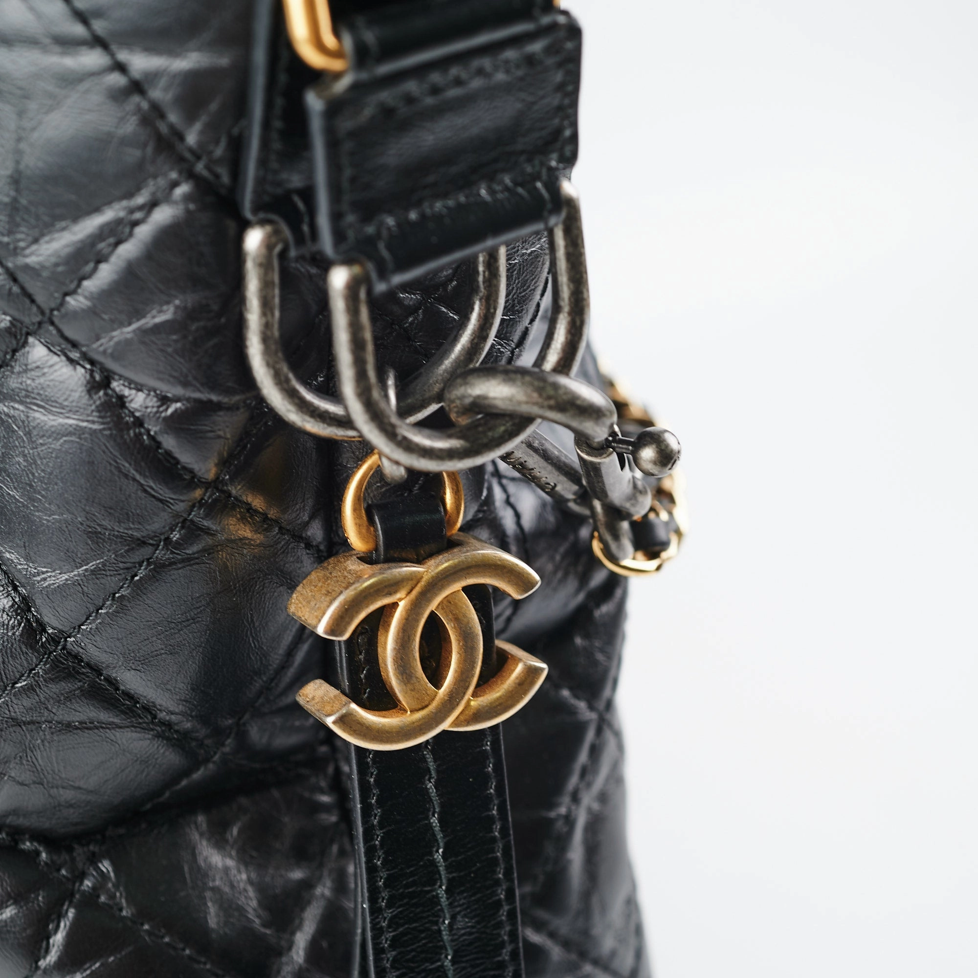Chanel Gabrielle Top Handle Black