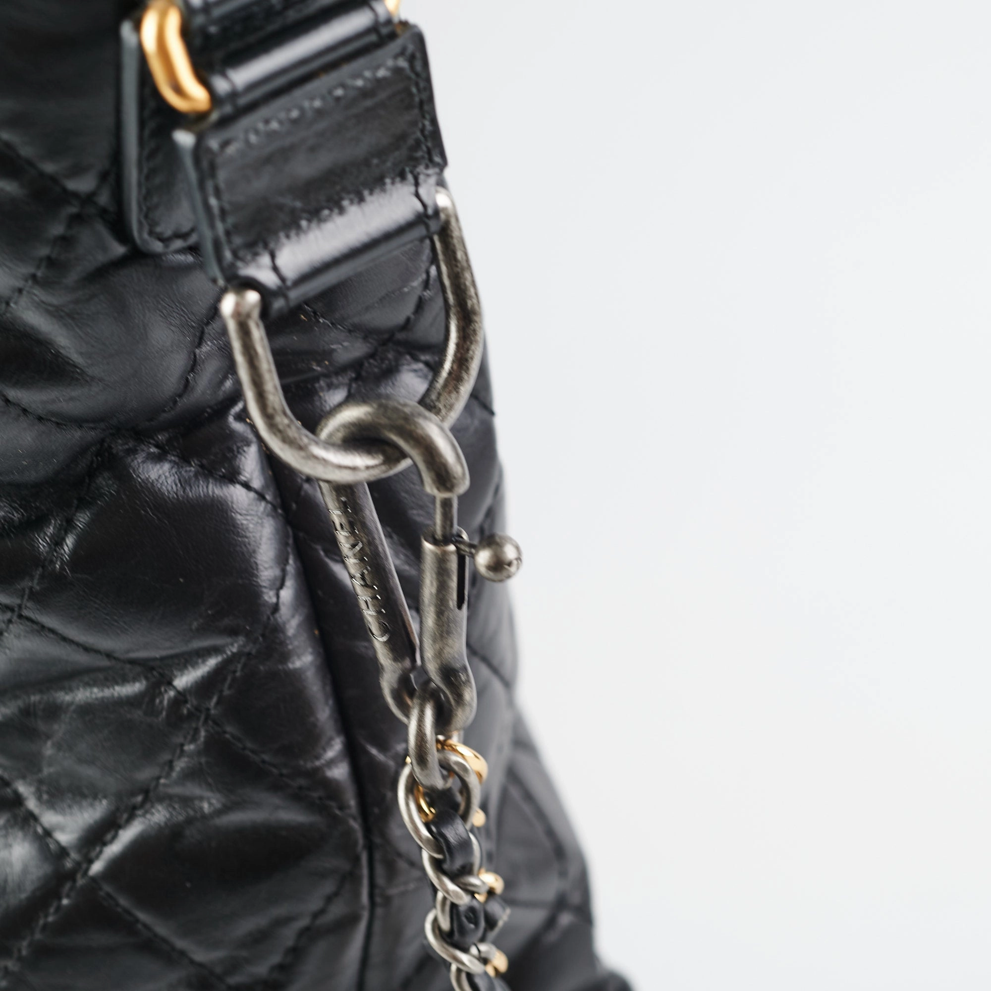 Chanel Gabrielle Top Handle Black