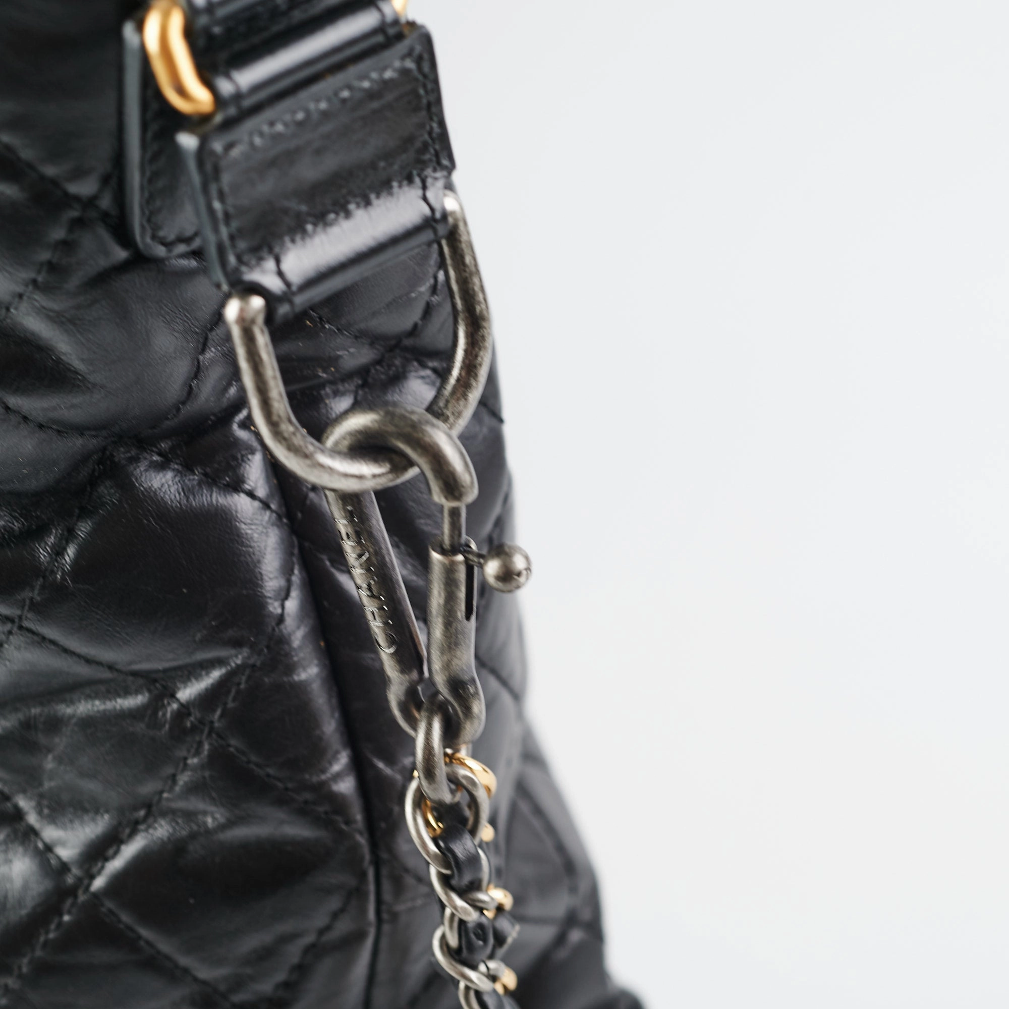 Chanel Gabrielle Top Handle Black