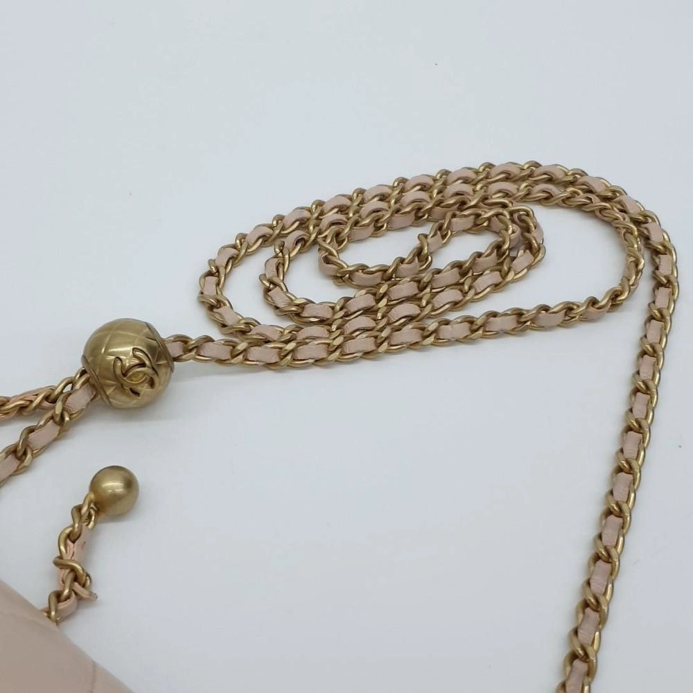 Chanel Lambskin Golden Ball Woc Mini Crossbody Bag (2841142)