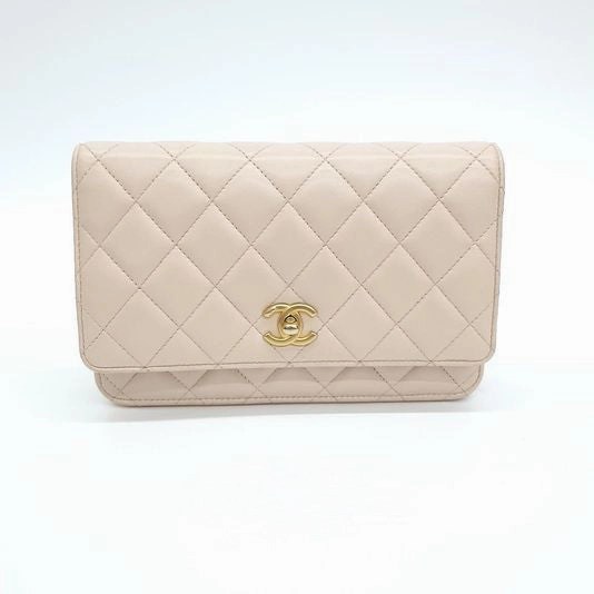 Chanel Lambskin Golden Ball Woc Mini Crossbody Bag (2841142)