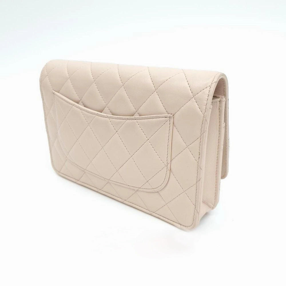 Chanel Lambskin Golden Ball Woc Mini Crossbody Bag (2841142)