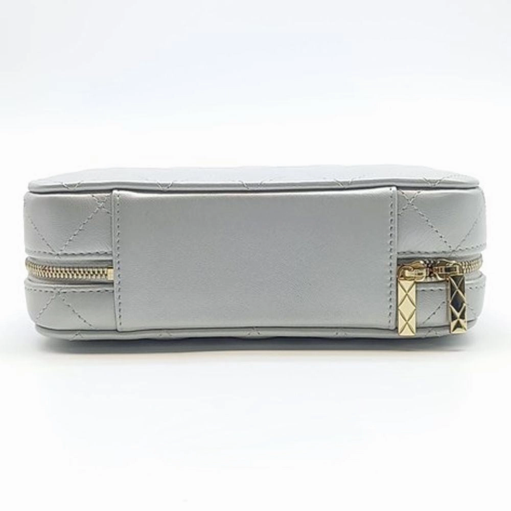 Chanel Lambskin Top Handle Cosmetic Tote/Crossbody Bag (4767100)
