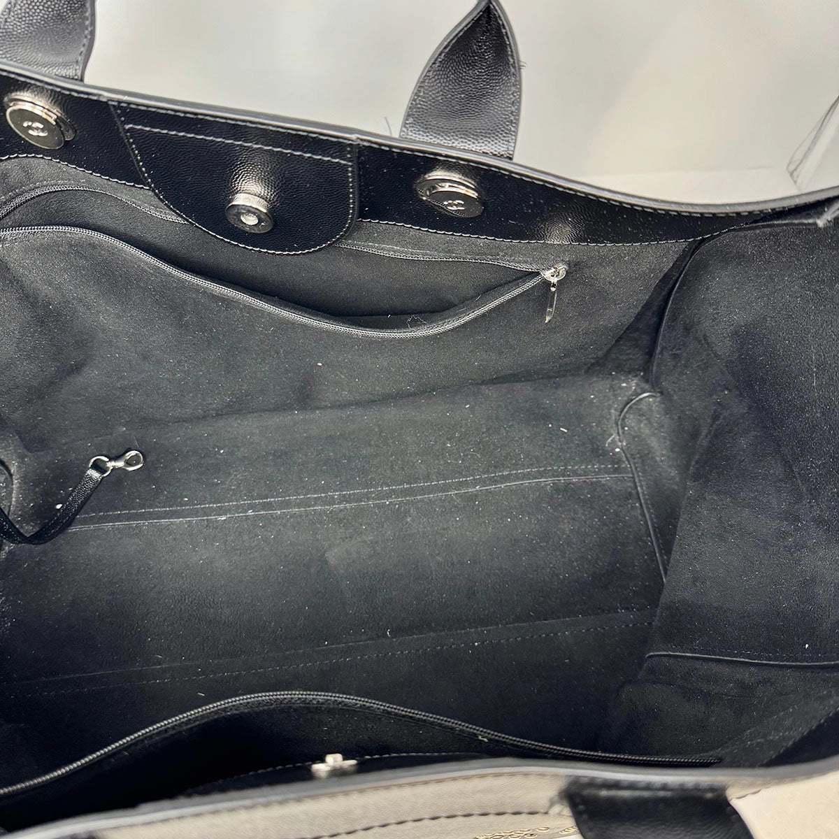 Chanel Large Studded Deauville Tote