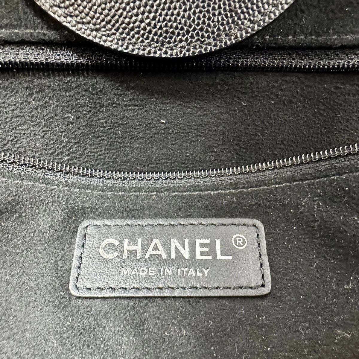 Chanel Large Studded Deauville Tote