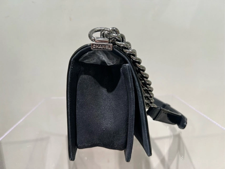 Chanel Leboy MM Black Shoulder Bag - Preloved Designer Handbag