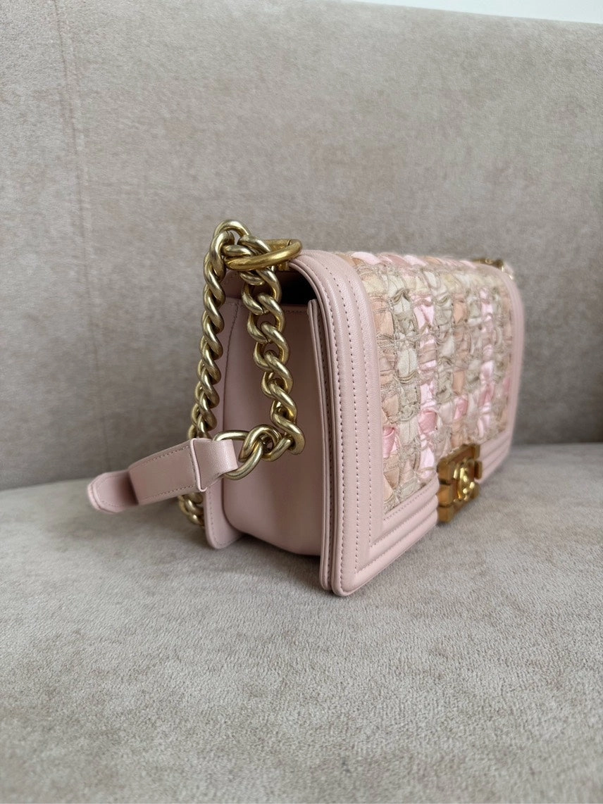 Chanel Limited Edition Quilted Pink Shoulder Bag