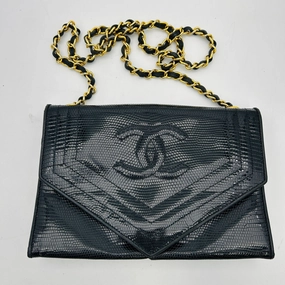 Chanel Lizard Chain Shoulder Bag WD242229