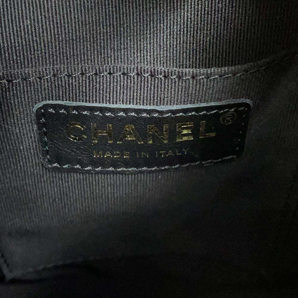 CHANEL Matelasse Backpack BlackAS4399 Caviar Leather Size Small