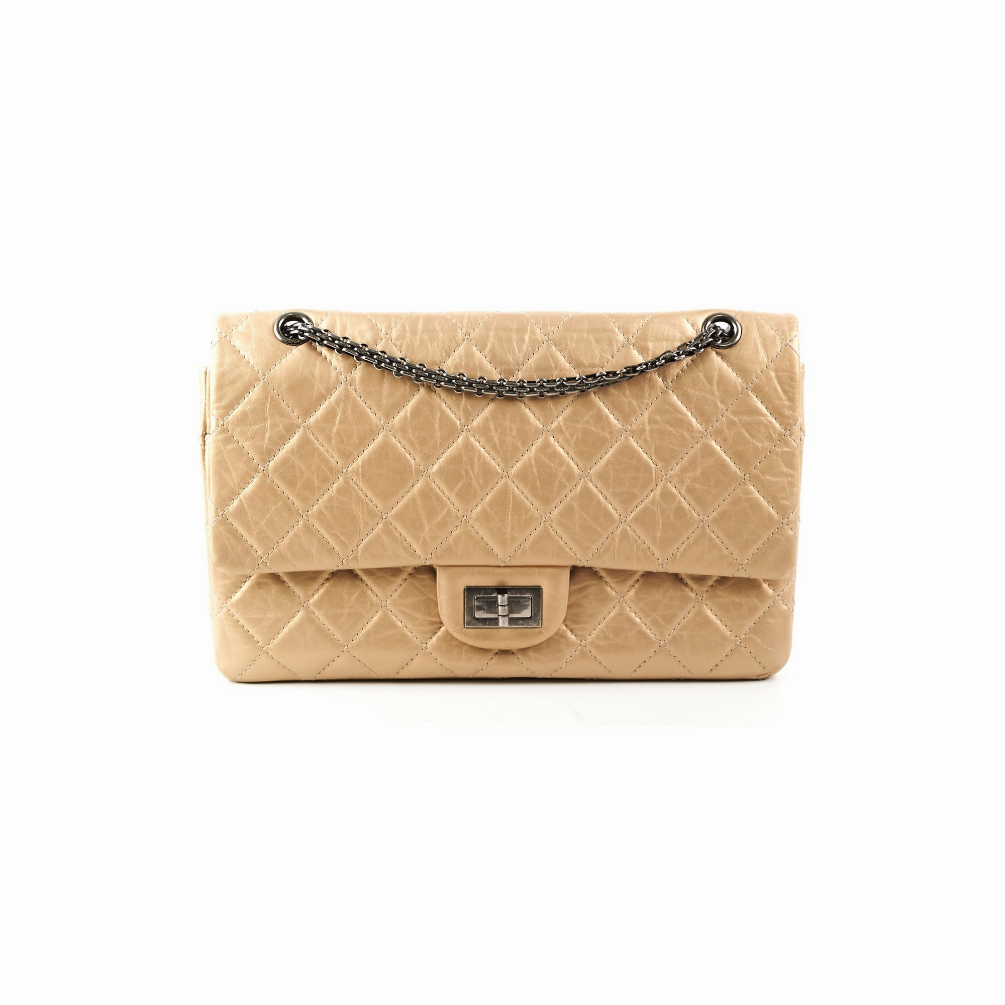 Chanel Maxi Reissue 2.55 Gold
