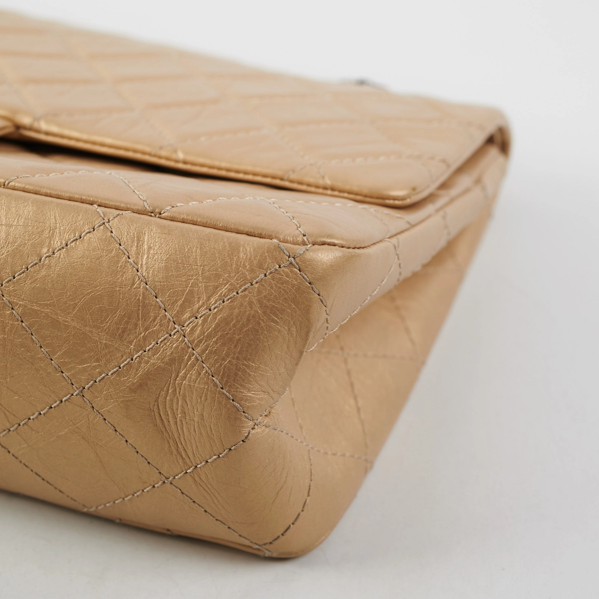Chanel Maxi Reissue 2.55 Gold