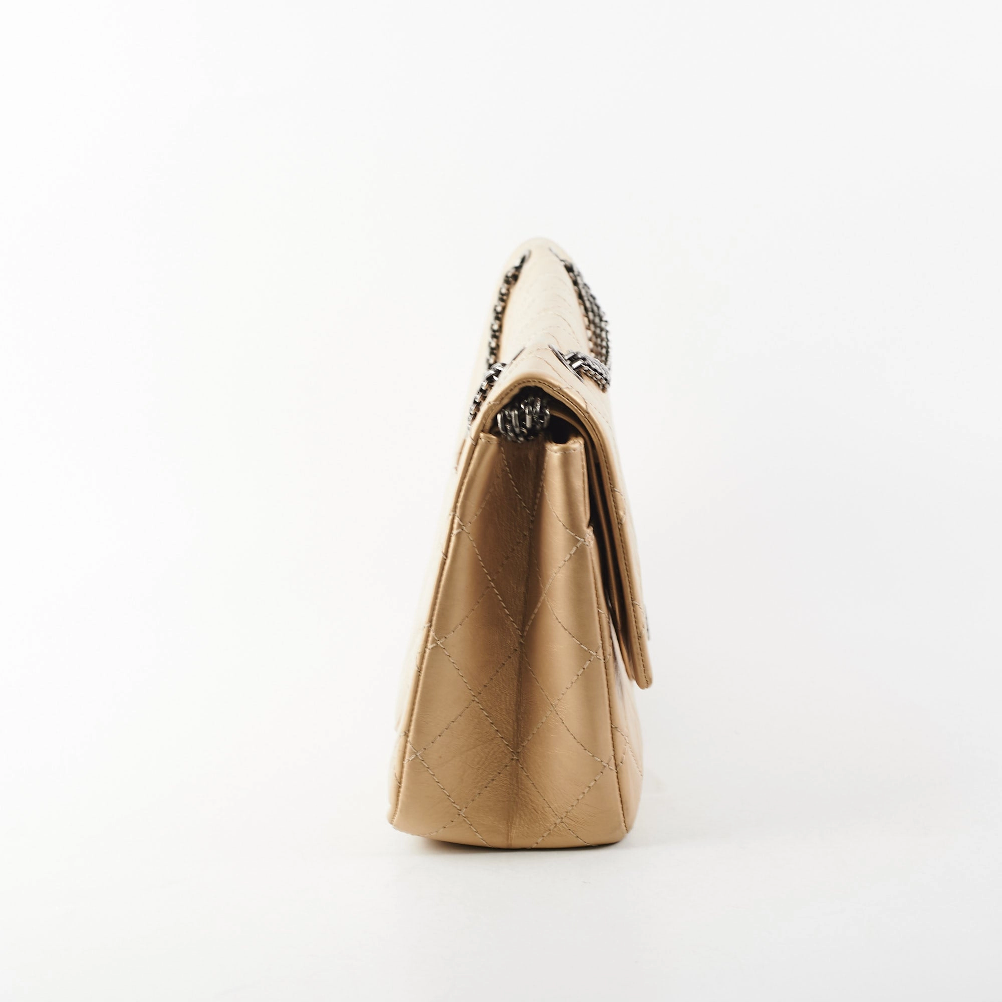 Chanel Maxi Reissue 2.55 Gold