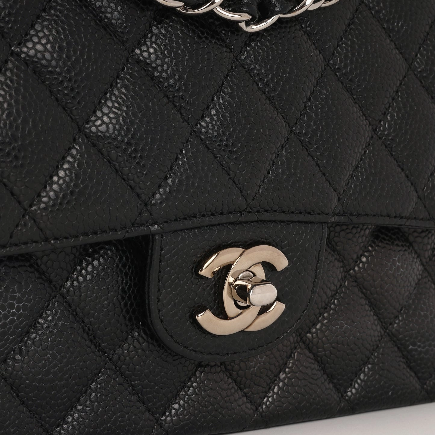 Chanel Medium Classic Flap Black Caviar SHW 2008