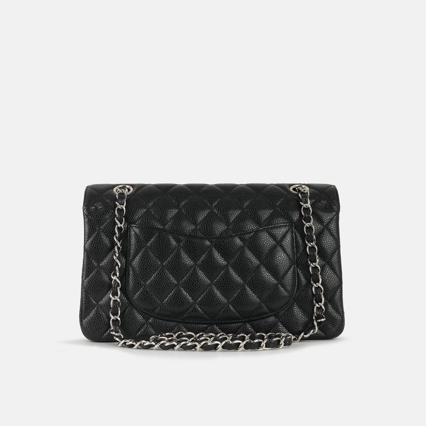 Chanel Medium Classic Flap Black Caviar SHW 2008