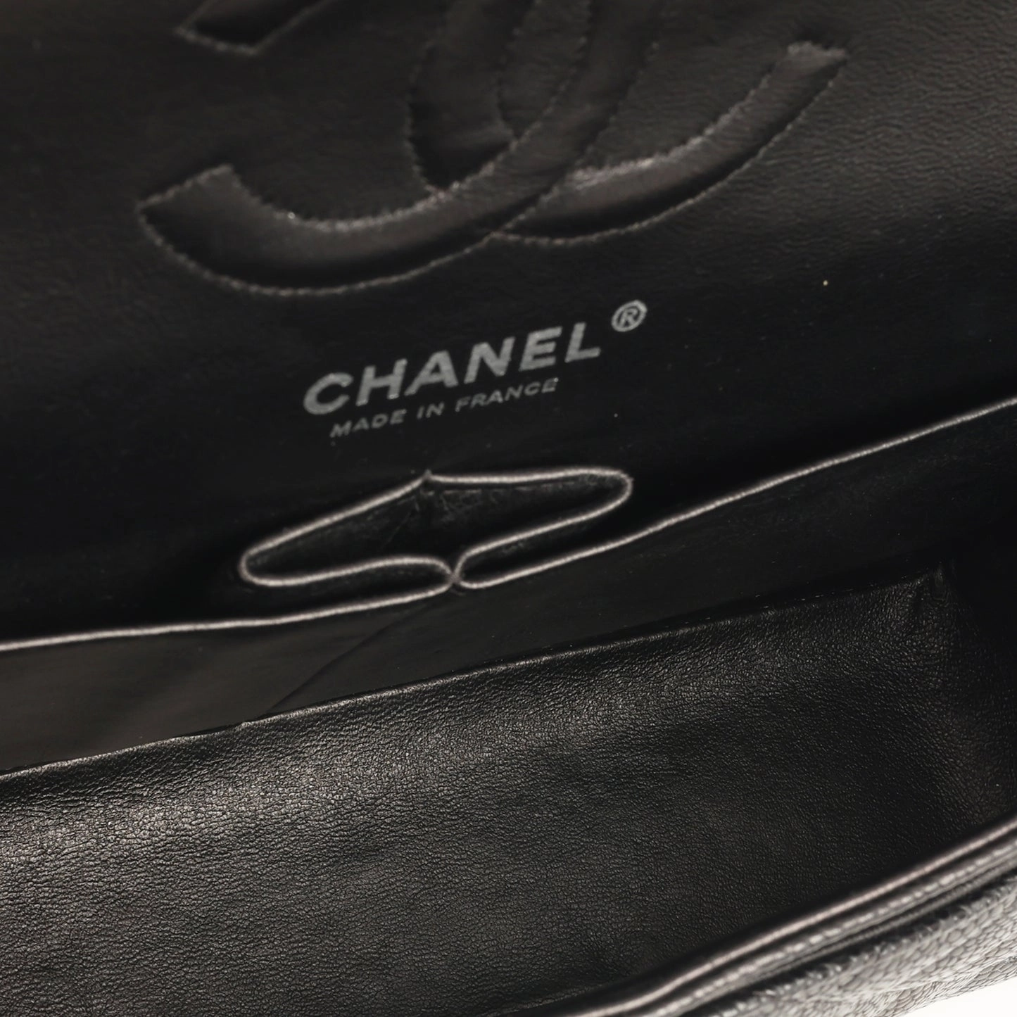 Chanel Medium Classic Flap Black Caviar SHW 2008
