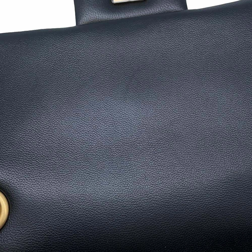 CHANEL Mini Matelasse Heart Bag CharmChainShoulder BlackAS3456 Lambskin