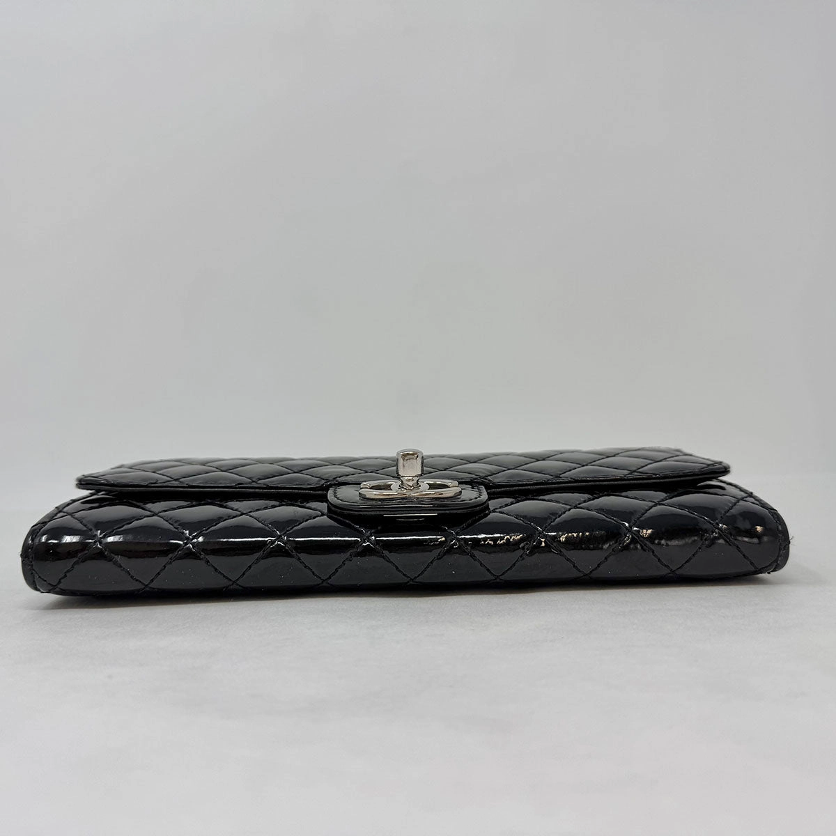 Chanel Patent Chocolate Bar Shoulder Bag