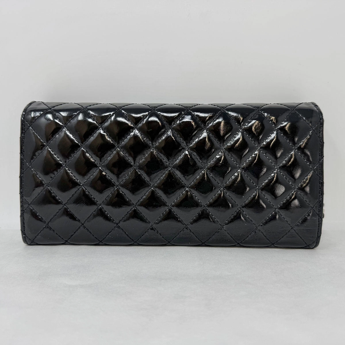 Chanel Patent Chocolate Bar Shoulder Bag
