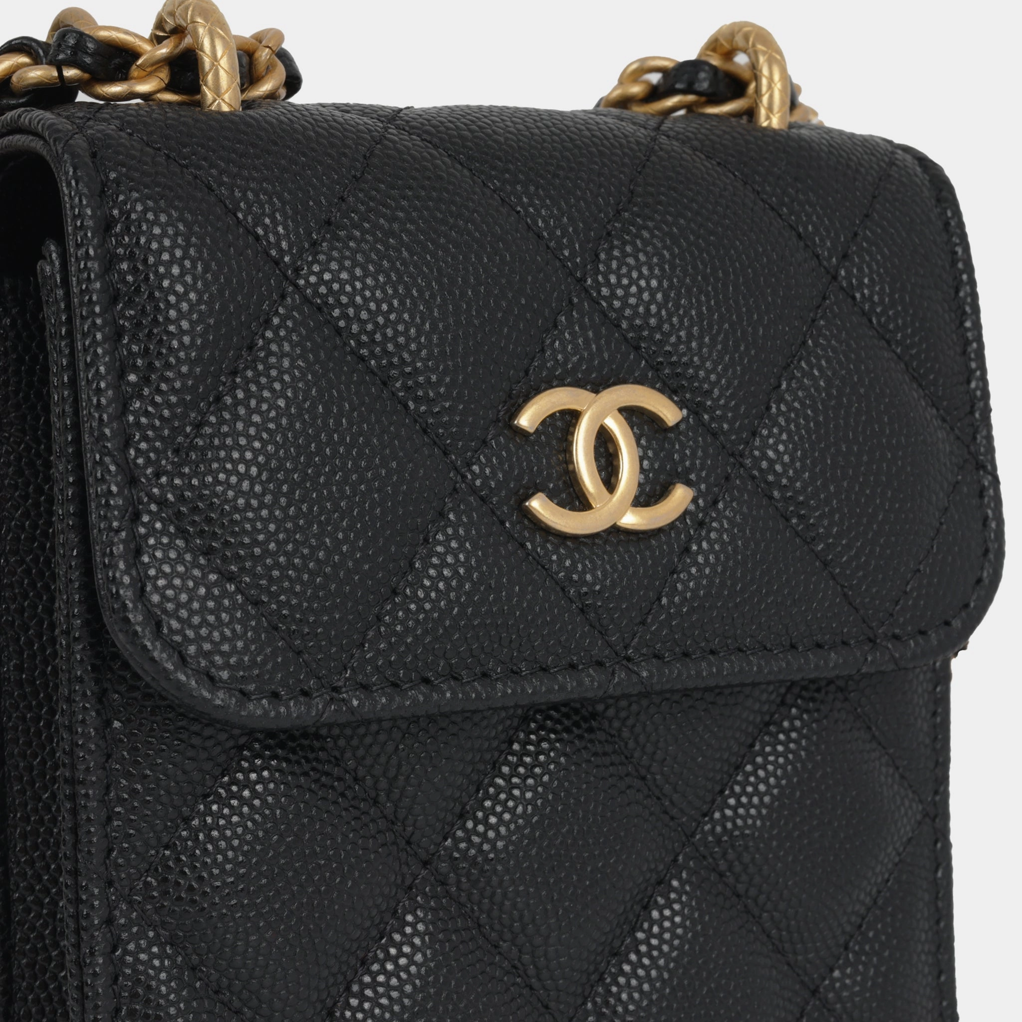 Chanel Phone and Airpods Crossbody