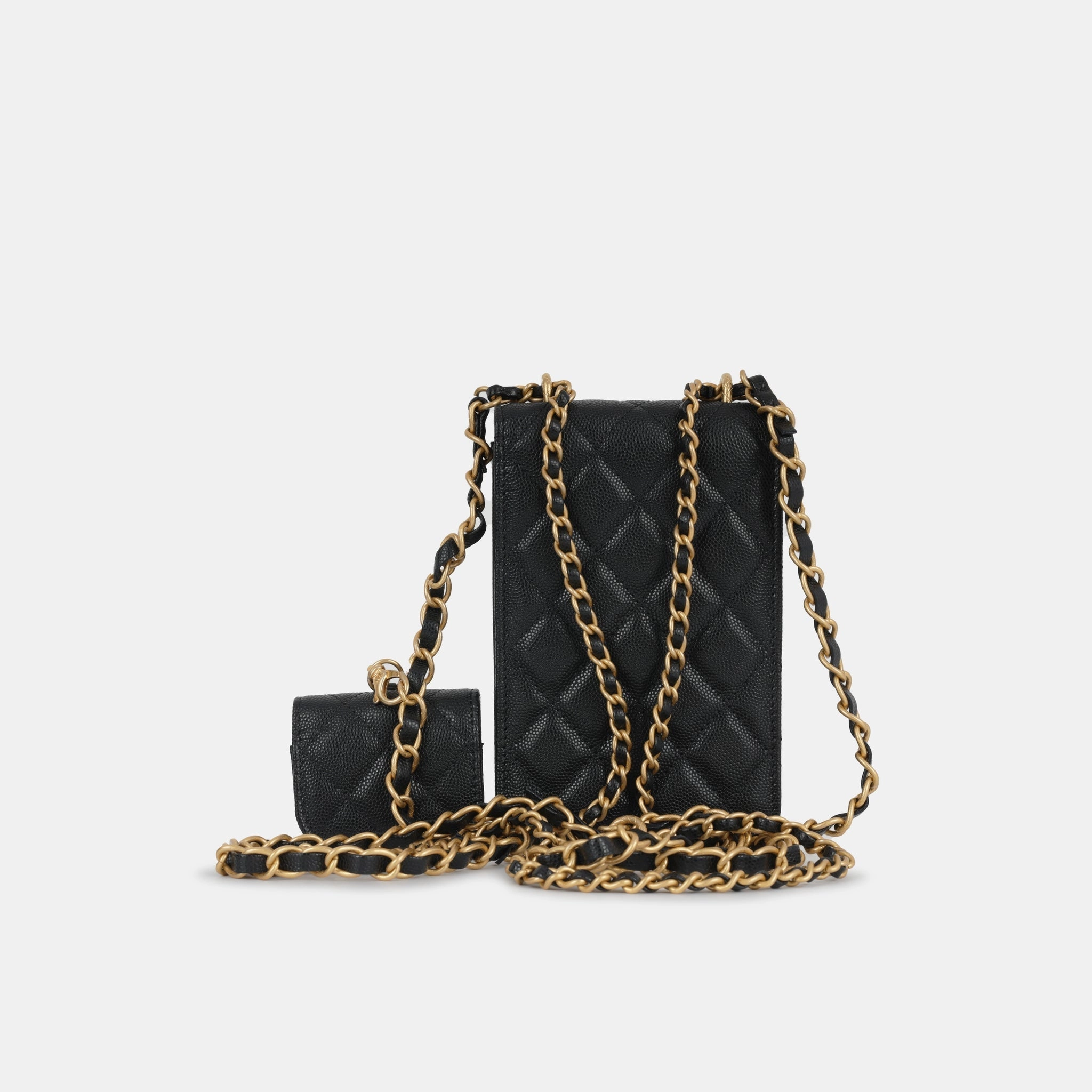 Chanel Phone and Airpods Crossbody