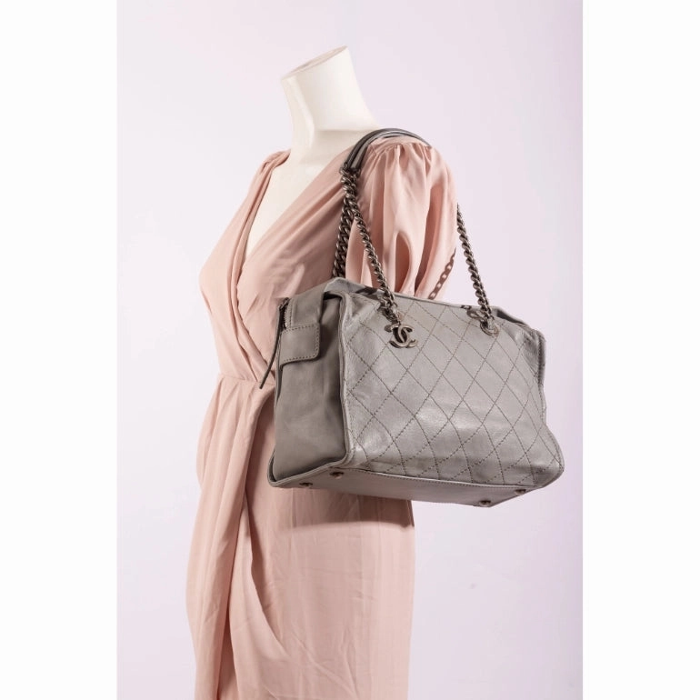 Chanel Quilted Bowler Bag