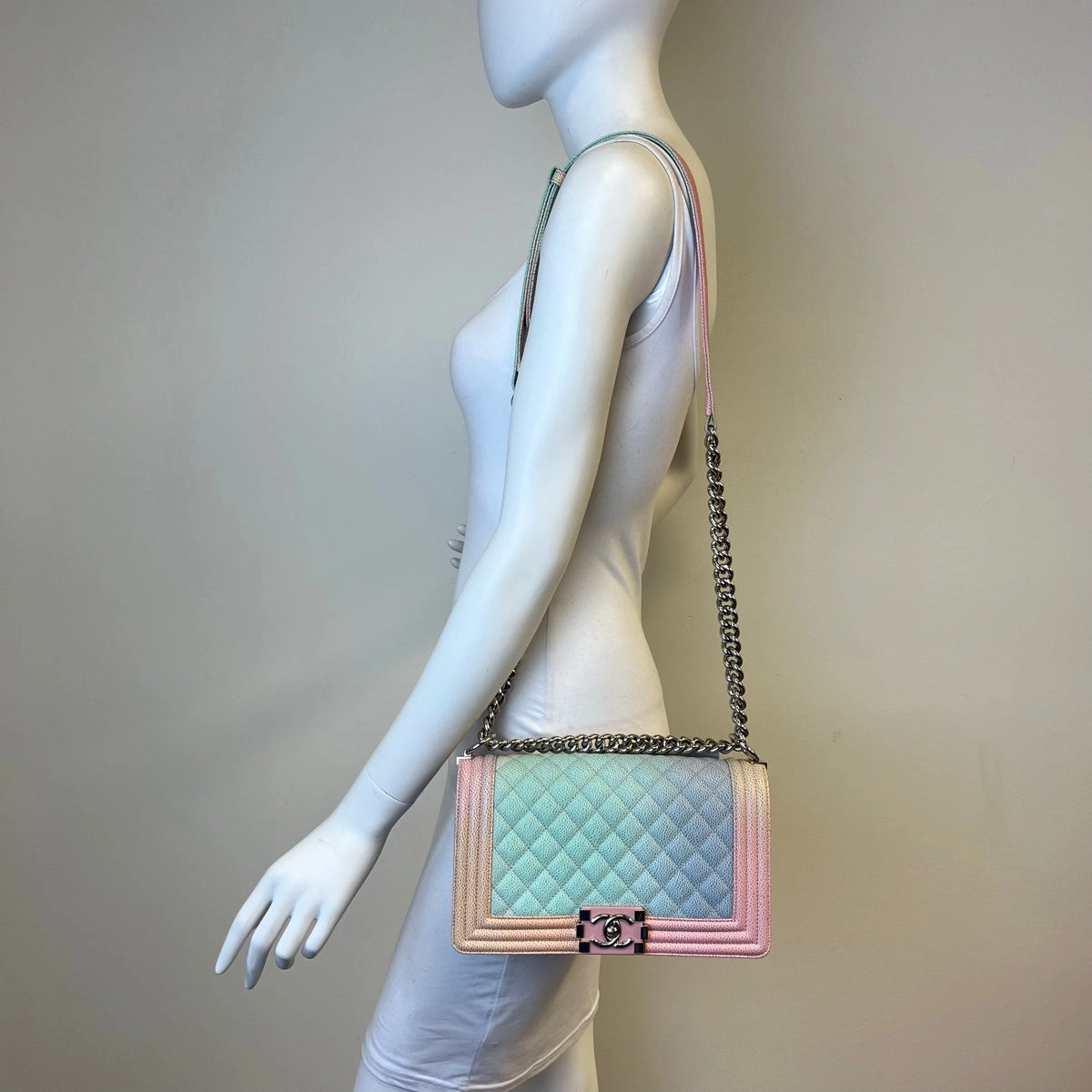 Chanel Rainbow Medium Boy Bag