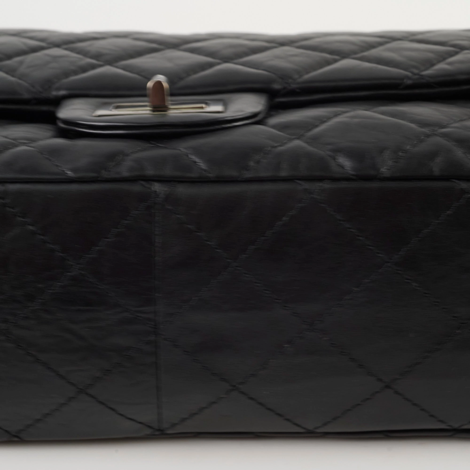 Chanel Reissue 227 Quilted Flap Black