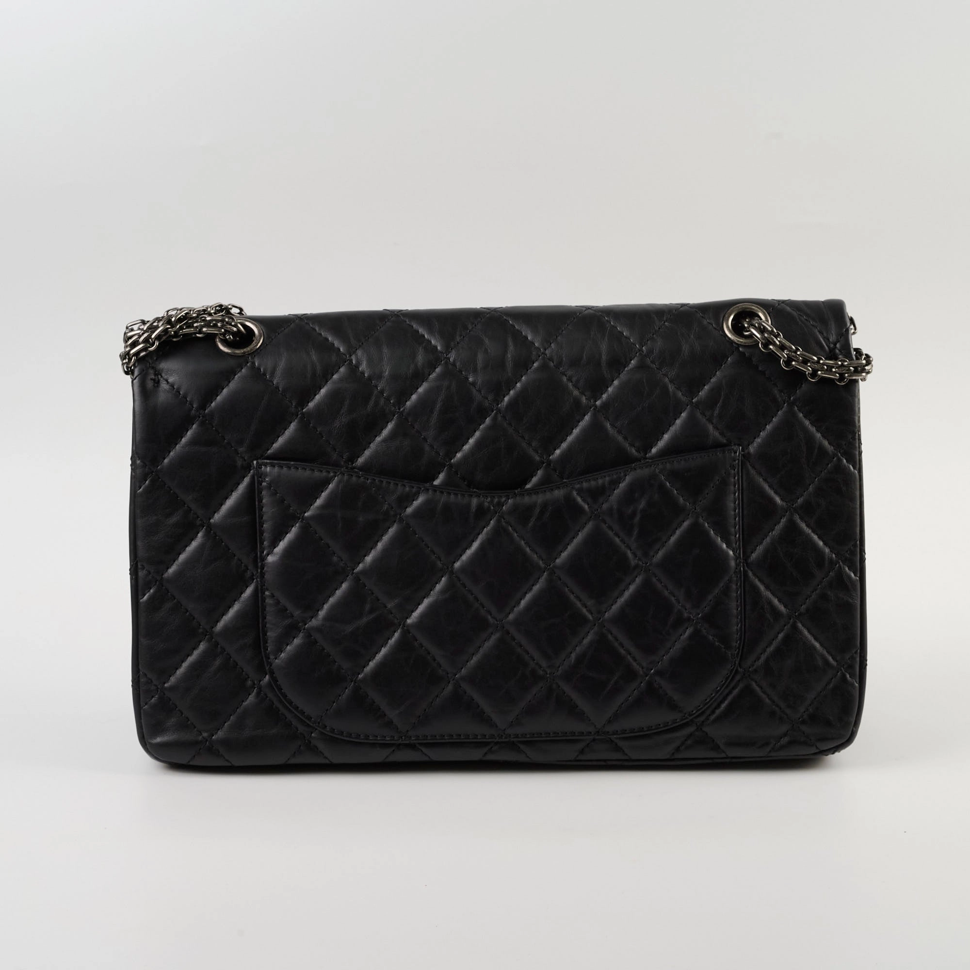 Chanel Reissue 227 Quilted Flap Black