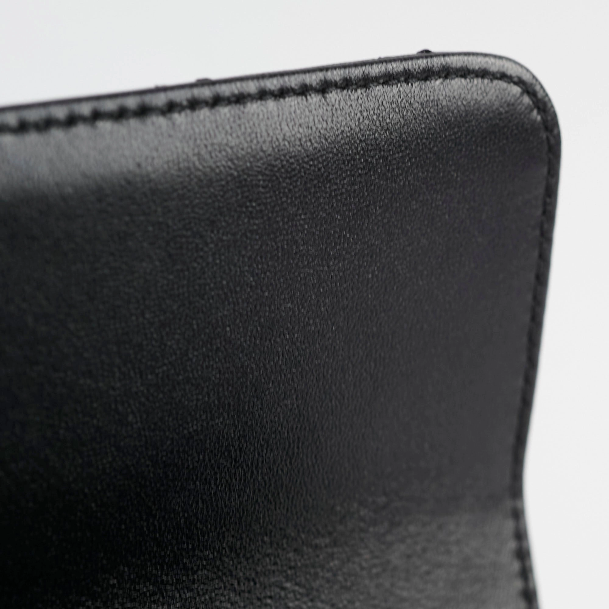 Chanel Seasonal Classic Flap Top Handle Lambskin Black 2024