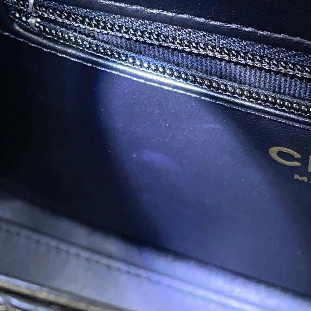 CHANEL Shopping Bag 2way Shoulder Bag BlackAS4416 Shiny Calf Leather Size Mini
