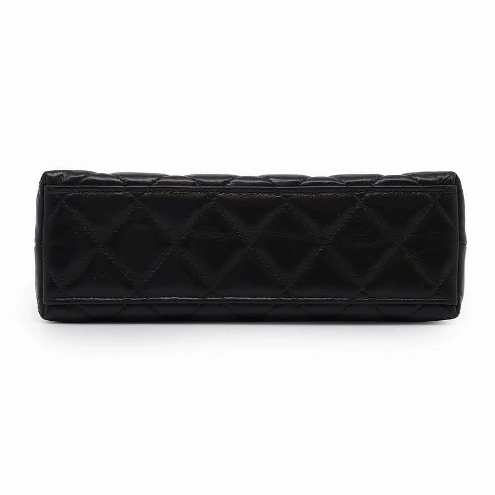 CHANEL Shopping Bag 2way Shoulder Bag BlackAS4416 Shiny Calf Leather Size Mini