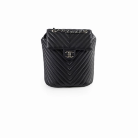 Chanel Small Chevron Urban Spirit Backpack