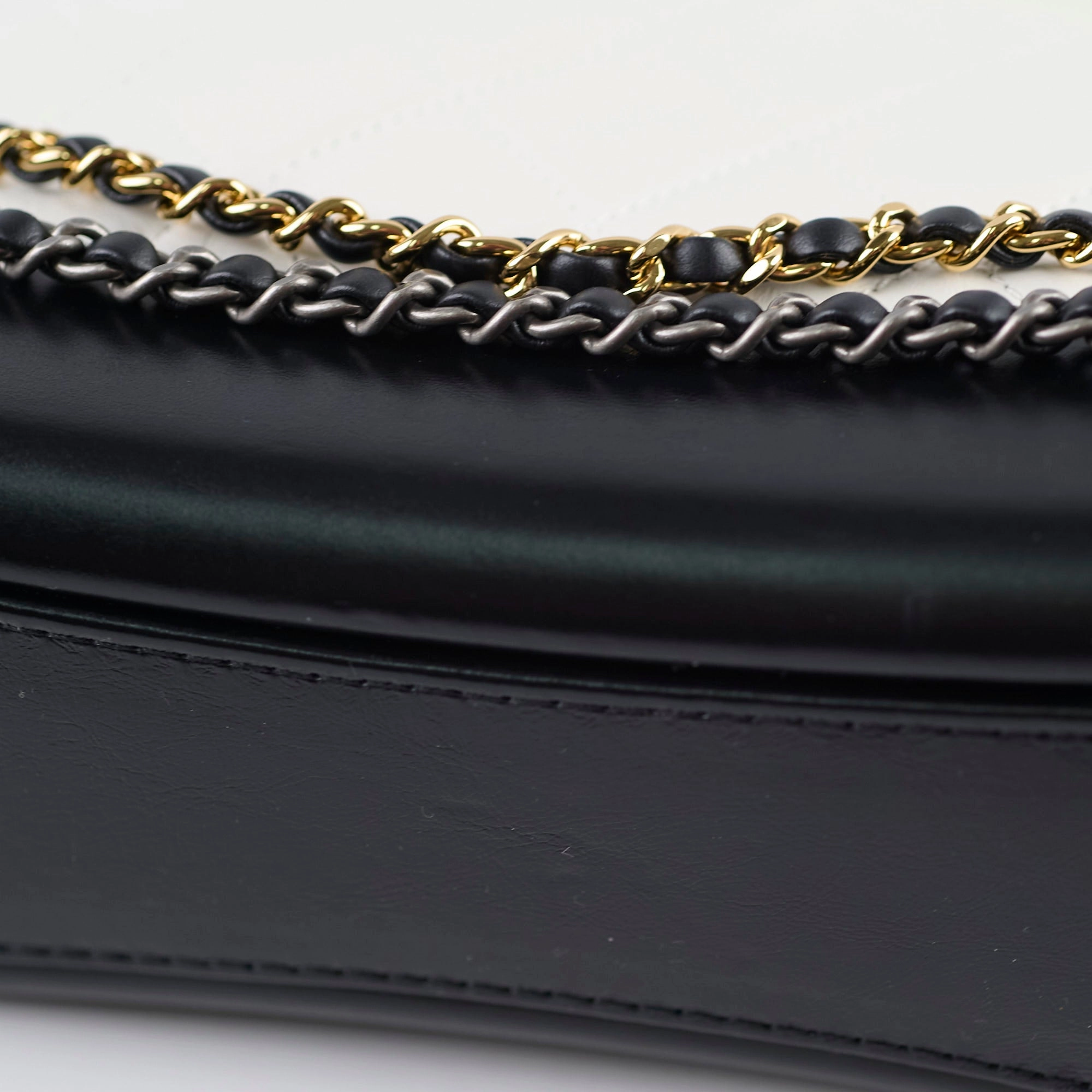 Chanel Small Grabrielle Bag White/Black