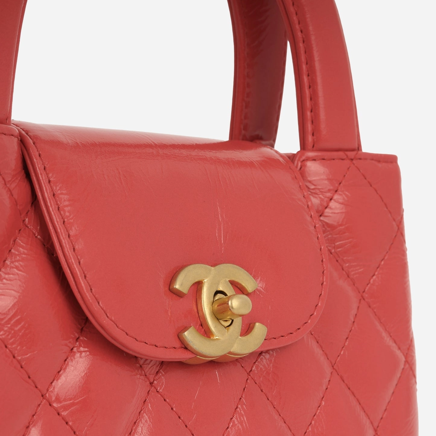 Chanel Small Kelly Re-Edition Red aged Calfskin GHW