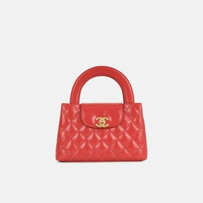 Chanel Small Kelly Re-Edition Red aged Calfskin GHW