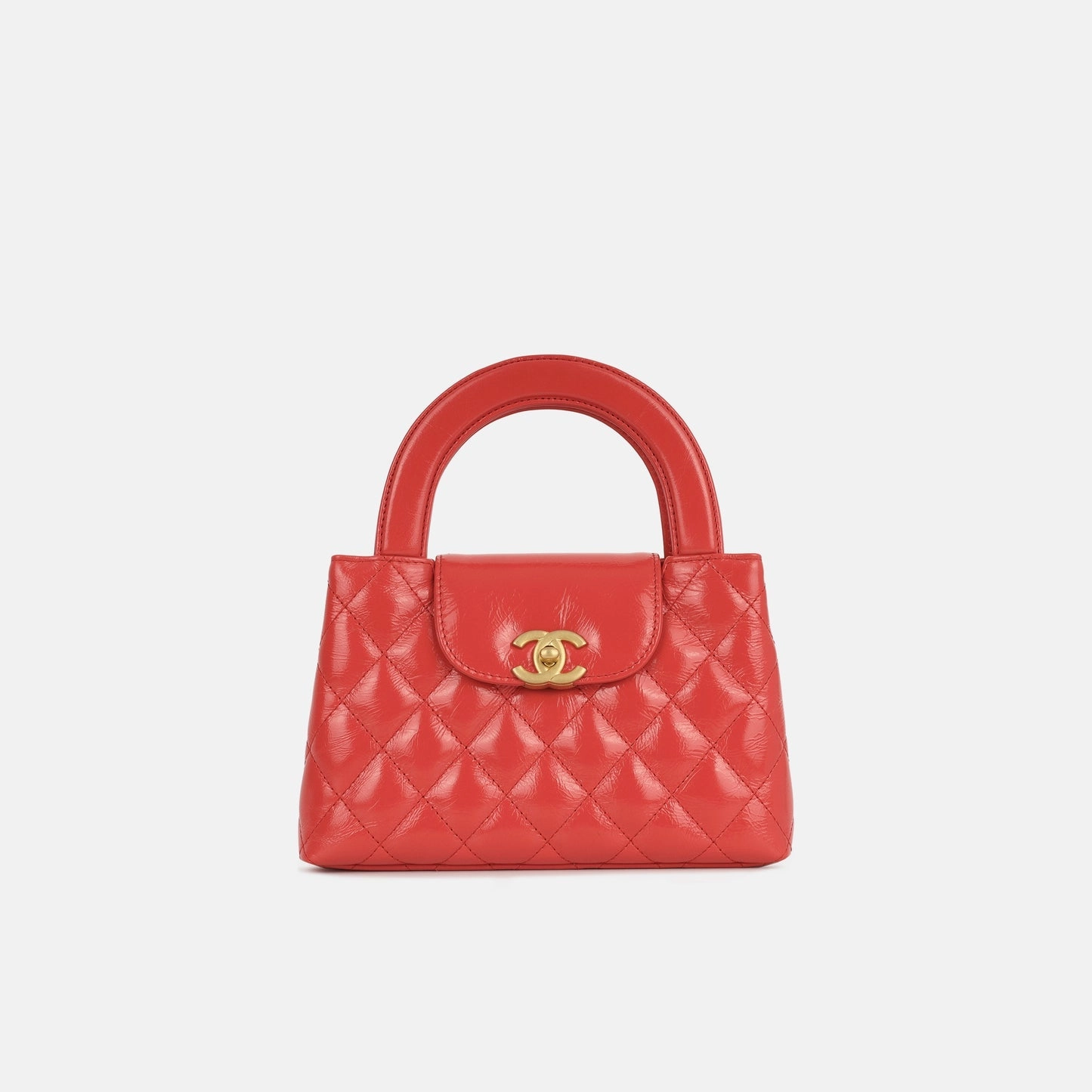 Chanel Small Kelly Re-Edition Red aged Calfskin GHW