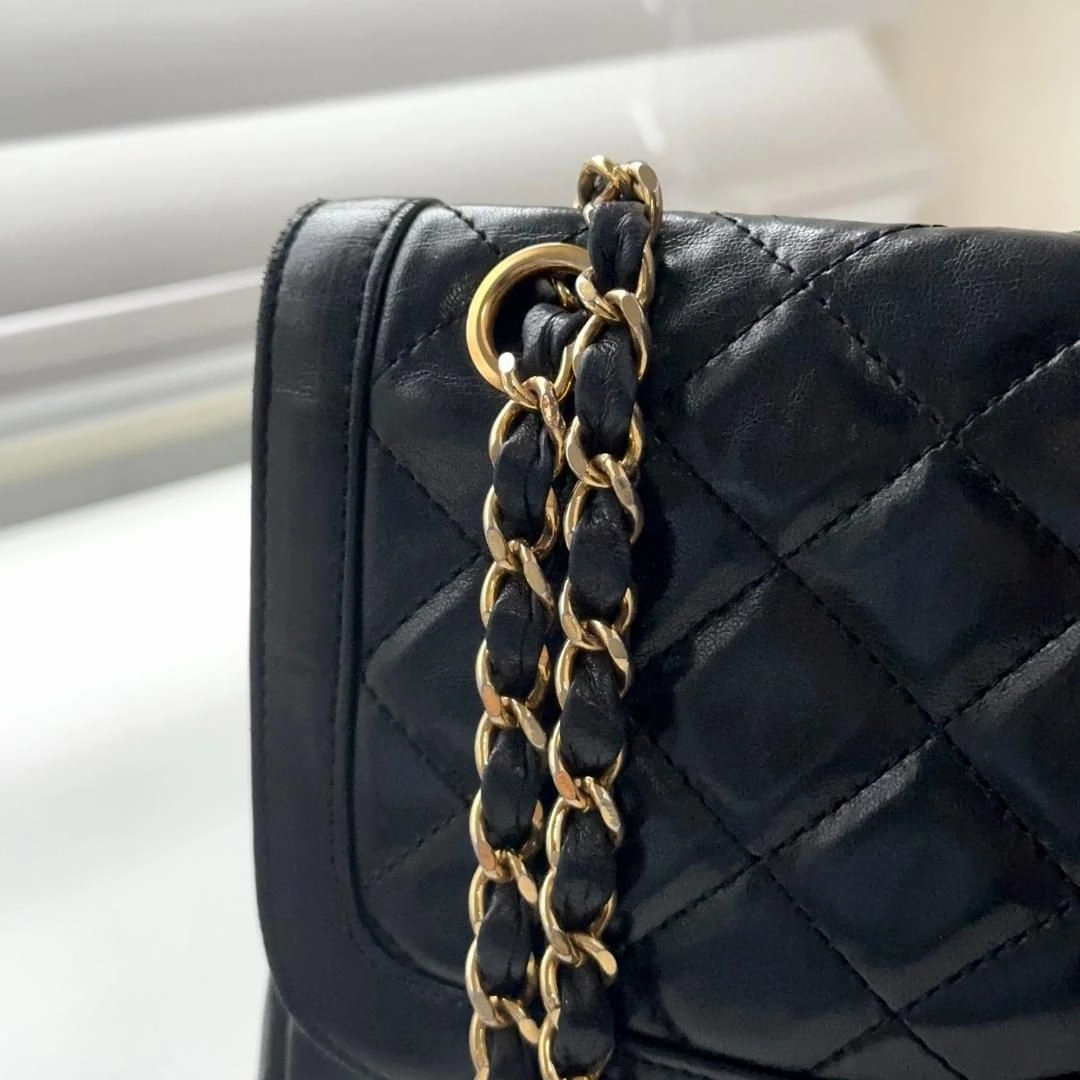 Chanel Small Paris Double Flap Bag - Black Shoulder Bags, Handbags MR02042025430726