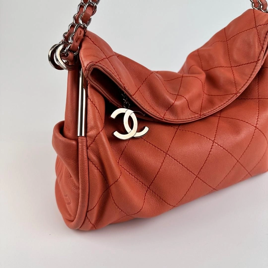 Chanel Small Ultimate Soft Hobo - Orange Shoulder Bags, Handbags MR02042025335478