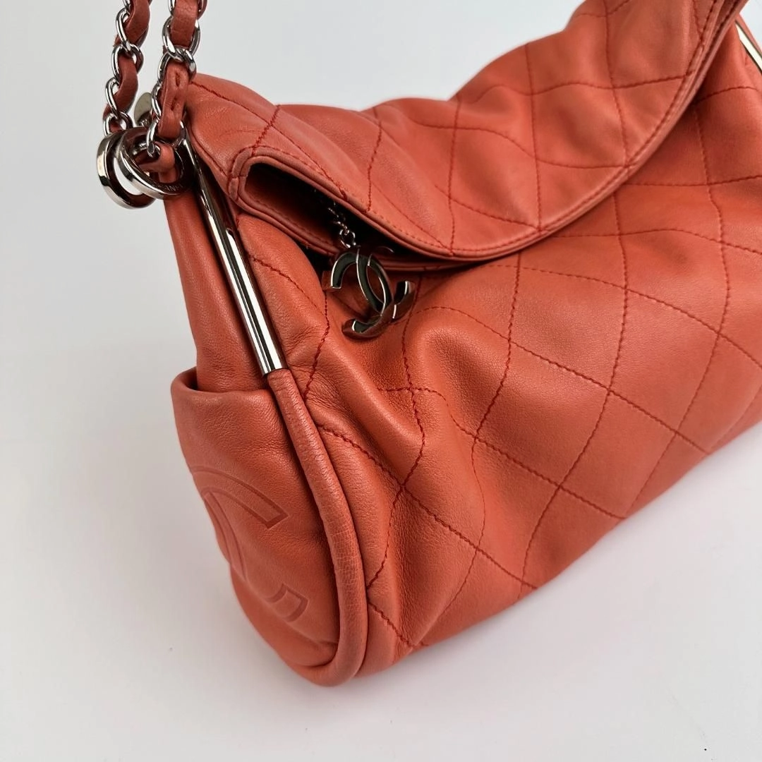 Chanel Small Ultimate Soft Hobo - Orange Shoulder Bags, Handbags MR02042025335478