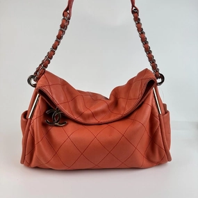 Chanel Small Ultimate Soft Hobo - Orange Shoulder Bags, Handbags MR02042025335478