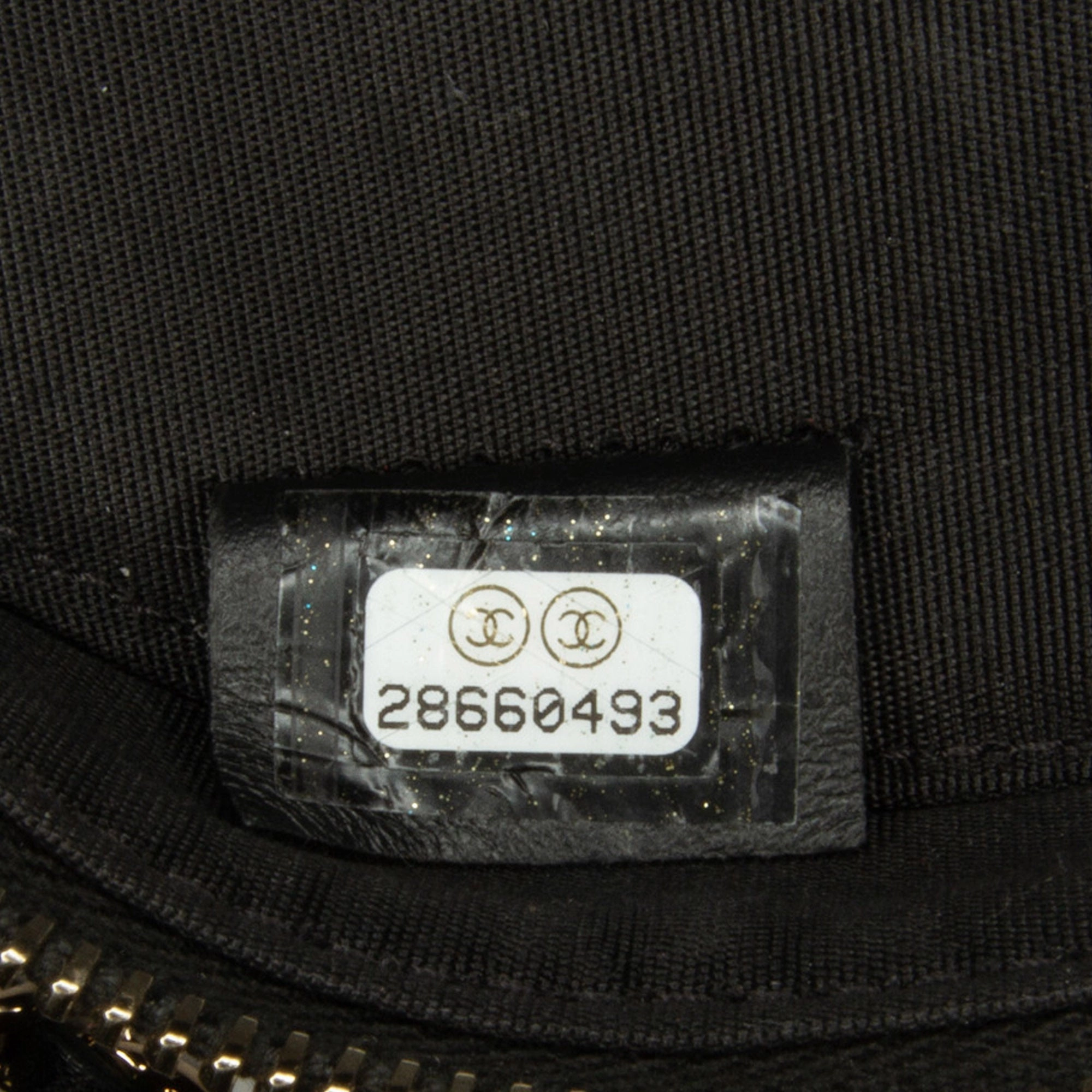 Chanel Velvet Pearl Sequin Round Crossbody