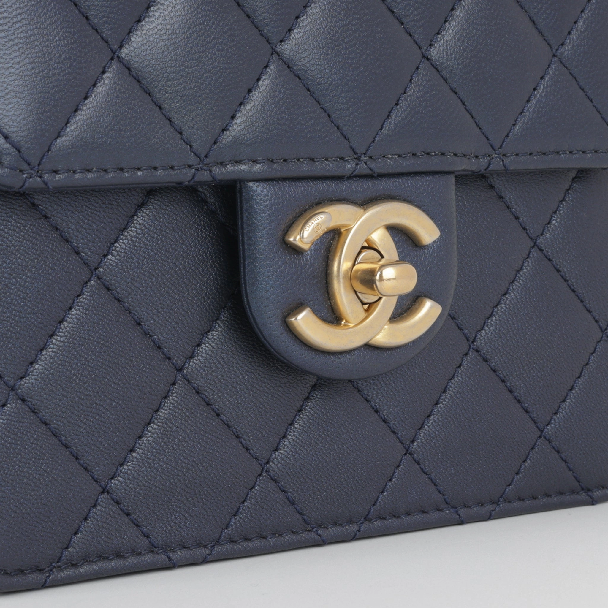 Chanel Vertical Pearl Flap Bag