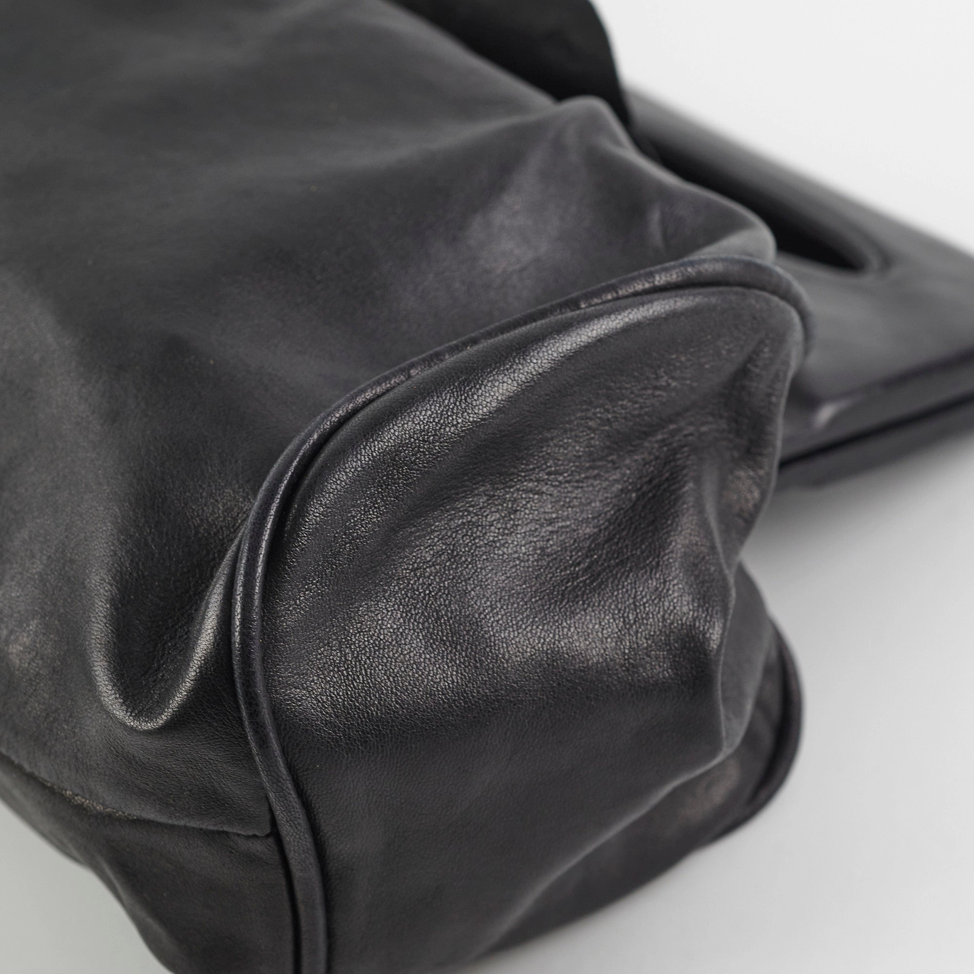 Chanel Vintage Black Top Handle Bag
