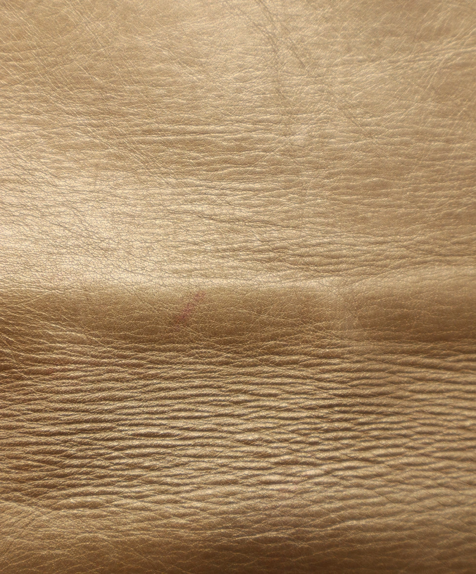 Chanel Vintage Gold Aged Calfskin Shoulder Bag